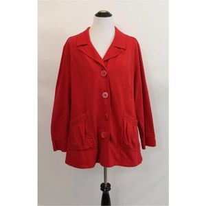 Habitat red cardigan jacket
